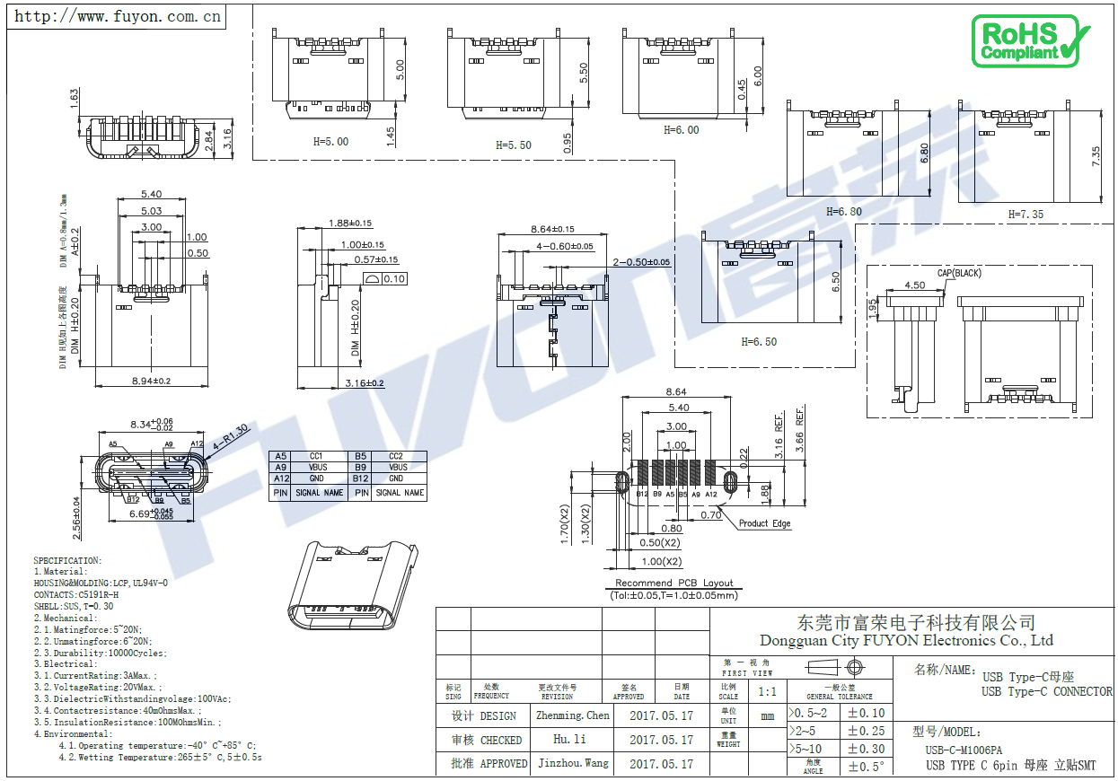 USB-C-M1006PA